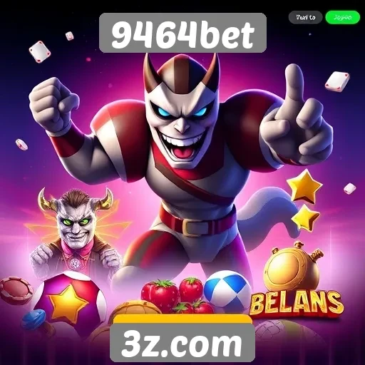 Diversidade de jogos disponíveis no 9464bet