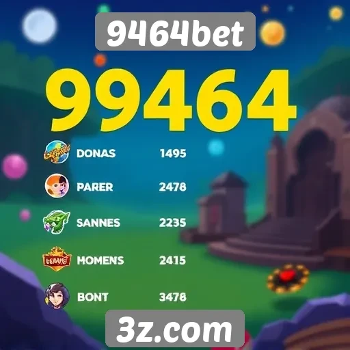 Desempenho dos jogos populares na 9464bet