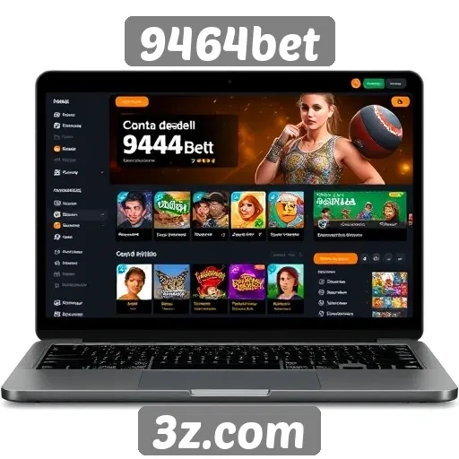 Interface do usuário do site 9464bet